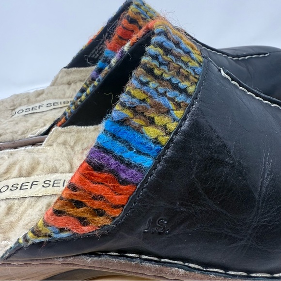 Josef Seibel Catalonia 59 Clogs in Black (Size EU40/US 9 - 9.5 - Picture 8 of 11